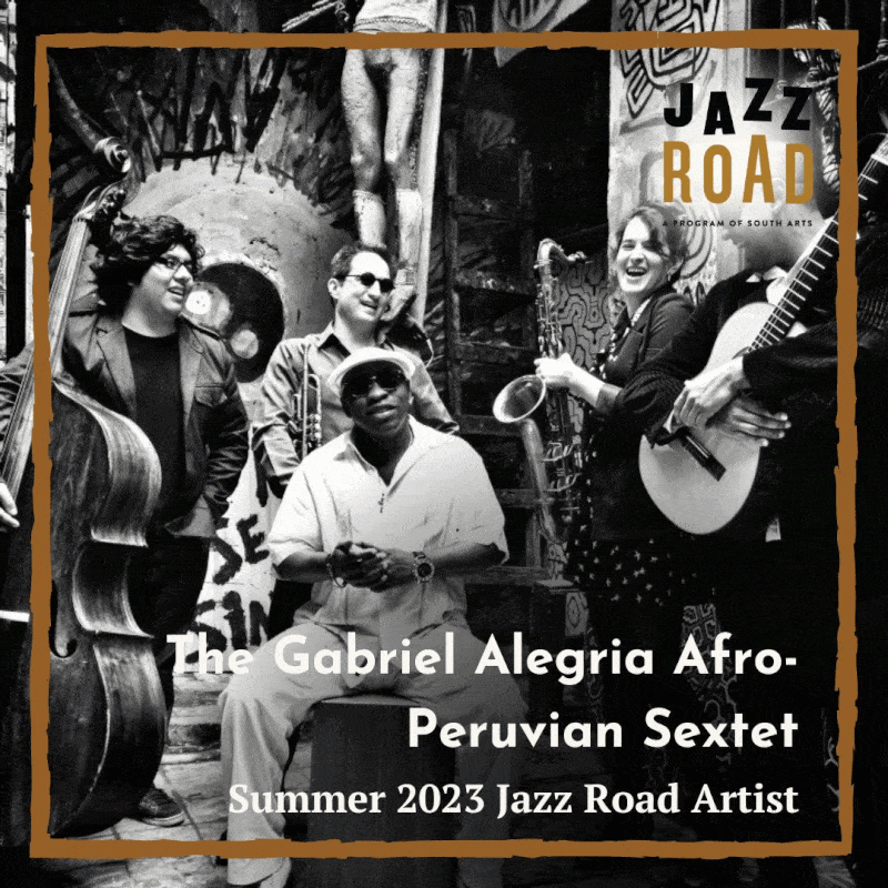 Rotating banner of Summer 2023 Jazz Road Tours Artists