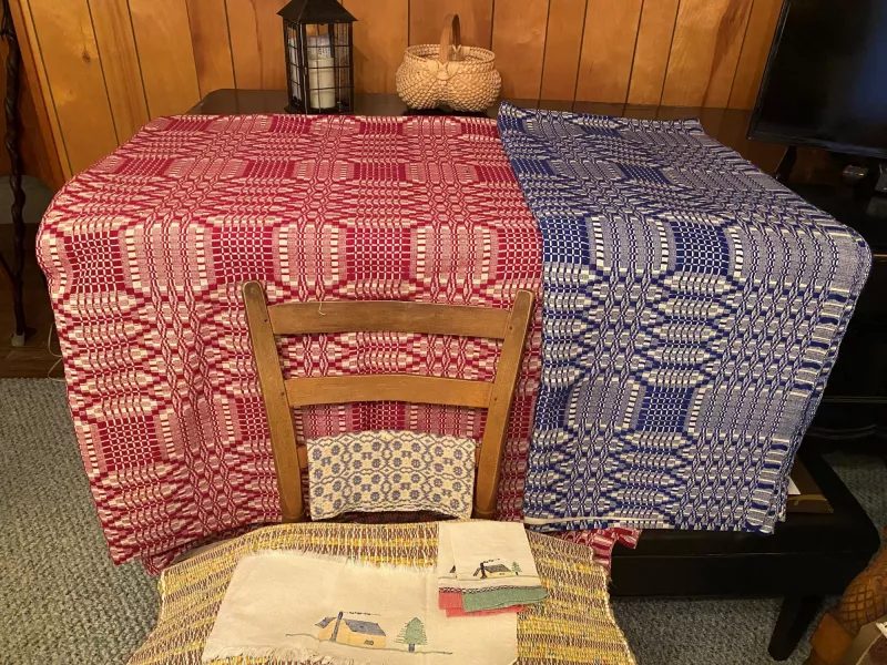 Woven coverlets