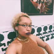 A person looking into the camera