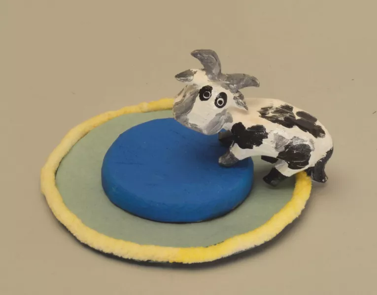 Cow on Moon