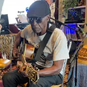 Man with guitar