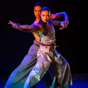 Two dancers partnered
