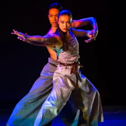 Two dancers partnered