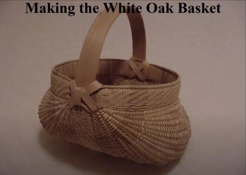 One of Sue's baskets