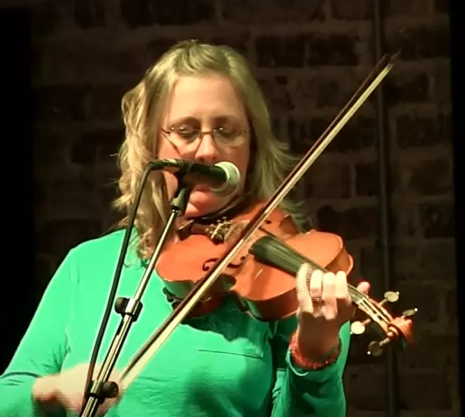 Sarah Pirkle with Jeff Barbra at Barley’s Taproom