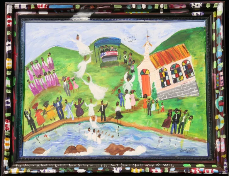 “I Surrender All (Cousin Larry's Baptism & Funeral)”