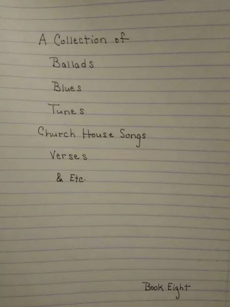 McMillon's handwritten notebook