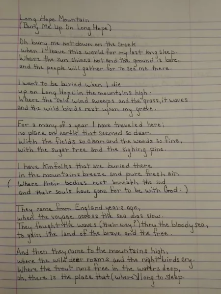 McMillon's handwritten notebook