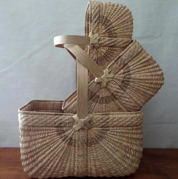 A stack of baskets